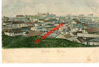 Kraków 1904.r.Dł.Adress obieg