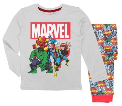Marvel Piżama chłopięca Avengers 140 cm