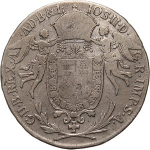 Węgry, Józef II 1765-1790, półtalar 1790/A, Wiedeń