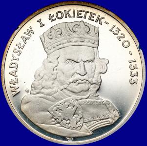 4020. 500 zł 1986 Władysław I Łokietek, st.L