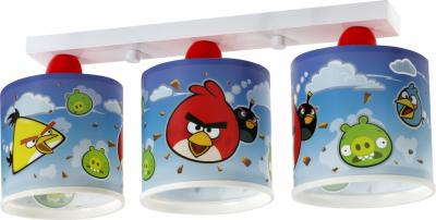 DALBER - Lampa Angry Birds Listwa 3 x E 27 60 W