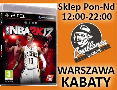 GRA NBA 2K17 2017 PS3 WARSZAWA SKLEP KABATY - 6630859825 - oficjalne  archiwum Allegro