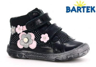 Buty dla dziewczynki BARTEK czarne 91786 1GG, 20 - 6561449010 - oficjalne  archiwum Allegro