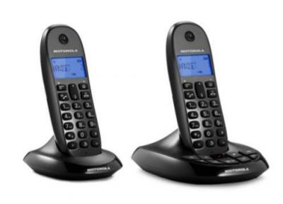 2 x Telefon BEZPRZEWODOWY Motorola C1212 SEKRET.
