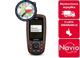 NOWY GARMIN GPSMAP 64 s TOPO +3 LATA GWARANCJI +FV
