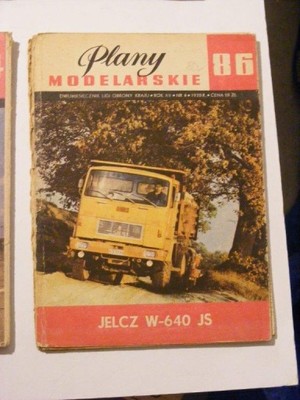 Plany modelarskie 86 Samochód ciężarowy Jelcz