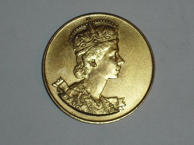 Medal koronacyjny królowej Elżbiety II- 1953