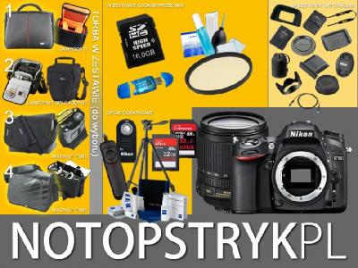 Nikon D7100 +18-105VR + zestaw podstawowy _RATY
