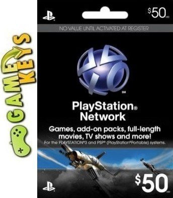 $50 PSN/Playstation Network USA - AUTOMAT 24/7