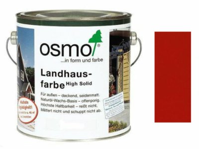 OSMO 2308 Olej kryjący zewnętrzny CZERWIEŃ 0,75
