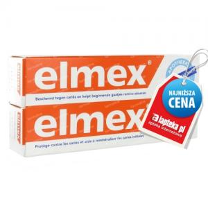 ELMEX przeciw próchnicy 2x 75ml pasta do zębów