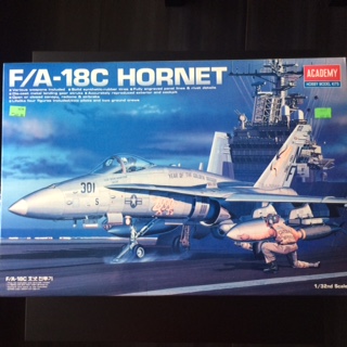 1/32 ACADEMY F/A -18C HORNET + EDUARD BIG ED