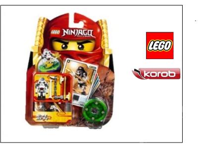 LEGO NINJAGO 2174 KRUNCHA SPINNER WYS.24H - 5917201791 - oficjalne archiwum  Allegro