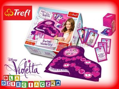 Gra ŚWIAT VIOLETTY Trefl Disney Violetta + dodatki
