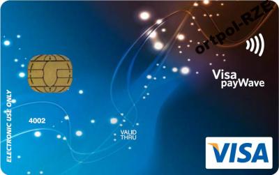 3letnia VISA Prepaid PayWave BRE Bank. Zbliżeniowa