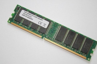 1GB 400MHZ DDR DIMM PAMIĘĆ RAM KINGSTON