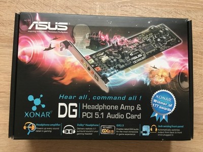 Karta dźwiękowa Asus Xonar DG, karta PCI - Używana