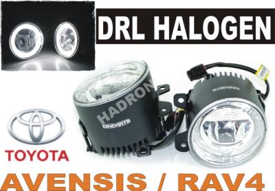 Światła dzienne LED halogen TOYOTA AVENSIS RAV 4 - 5631419555 - oficjalne  archiwum Allegro