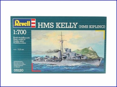 05120 REVELL - H.M.S. Kelly (H.M.S. Kipling) - 6291066111 - oficjalne  archiwum Allegro
