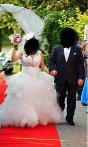 Suknia ślubna jak z bajki :)