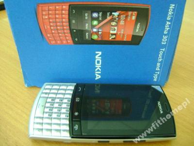 Nowa Nokia Asha 303 BezSim Silver 1GHz 24Gw PL