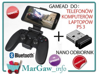 GAMEPAD GAME PAD SMARTFON PC PS3 ANDROID OTG USB