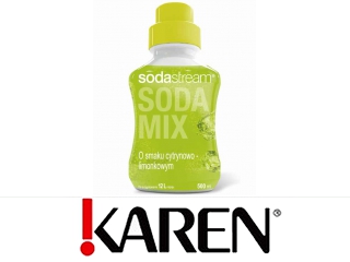 Syrop o smaku cytrynowo-limonkowym Sodod Karen
