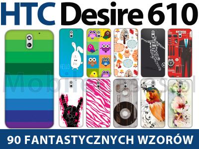 HTC Desire 610 | Fantastic Case ETUI + 2x FOLIA - 4408435280 - oficjalne  archiwum Allegro