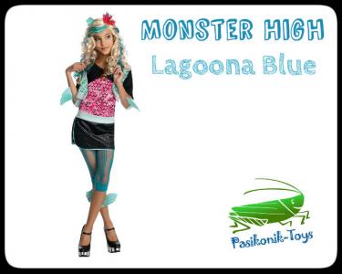 Strój Monster High na bal LAGOONA BLUE 3-4 lata S
