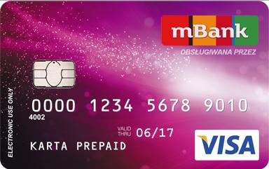 Karta Visa Prepaid Card PLN mBank UNIKAT. CHIP BCM - 5997473054 - oficjalne  archiwum Allegro