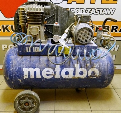 Kompresor sprężarka Metabo LT100 HP3 100L - 6672314984 - oficjalne archiwum  Allegro