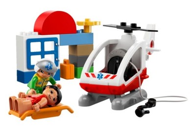 LEGO Duplo Helikopter Ratunkowy (5794) - 6985002311 - oficjalne archiwum  Allegro