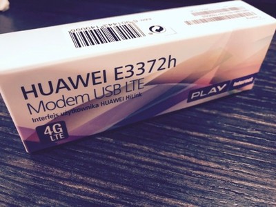 #Nowy modem Huawei e3372h usb LTE nieodpakowany