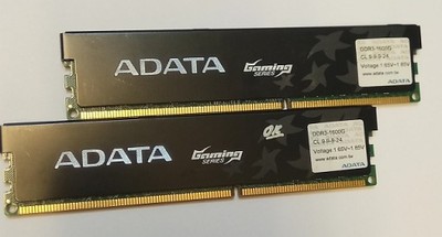 4GB  - ADATA - DDR3-1600MHz -  (2x2GB) radiator