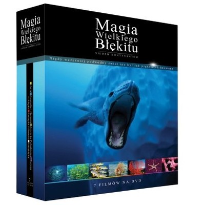 MAGIA WIELKIEGO BŁĘKITU Dokument OCEANY  7xDVD BOX