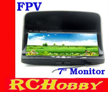 Monitor FPV 7 cali TFT LED Osłona Przciwsłoneczna