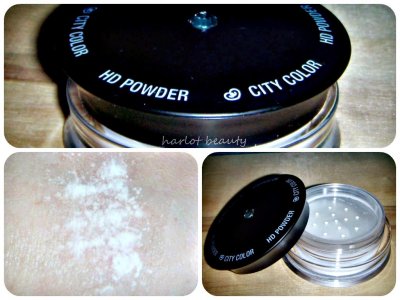 CITY COLOR HD Powder 100% mineralny MAT puder HD