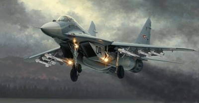 MiG-29A Fulcrum Izdeliye 9.12 TRUMPETER 01674 1:72