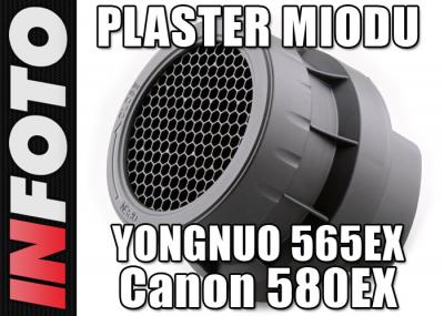 Dyfuzor Honeycomb Plaster Miodu do Canon 580EX