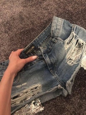 szorty jeansowe limitowana kolekcja mohito goldlab