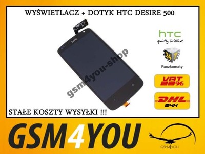 ORYG. KOMPLET LCD + DOTYK HTC DESIRE 500