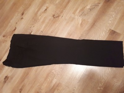 Czarne eleganckie spodnie H&amp;M, rozm.54