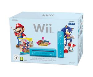 Nintendo Wii + Mario London Sonic 2012+ Motio RATY