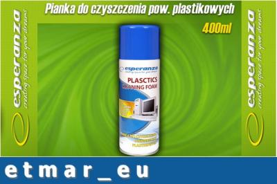 Pianka do czyszczenia plastików Esperanza ES104