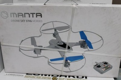 DRON MANTA MDR003 W PUDEŁKU + KONTROLER + ZAP SKR