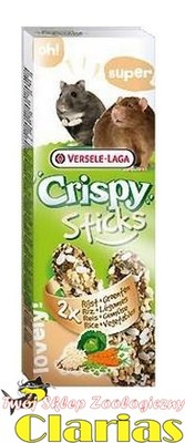 Versele-Laga Crispy Sticks Hamster Rat Rice 110g