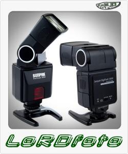 Lampa Sunpak DigiFlash 3000 Canon 600D 550D 500D