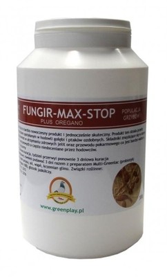 FUNGIR-MAX-STOP plus 50% OREGANO 300g dla gołębi