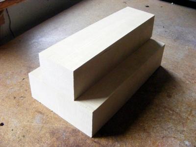 klocek lipowy 20x10x10 cm. drewno lipowe, deski
