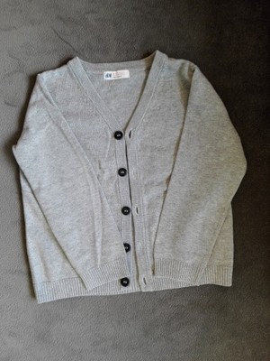 Sweterek rozpisany dla chłopca 110 116 cm  H&M